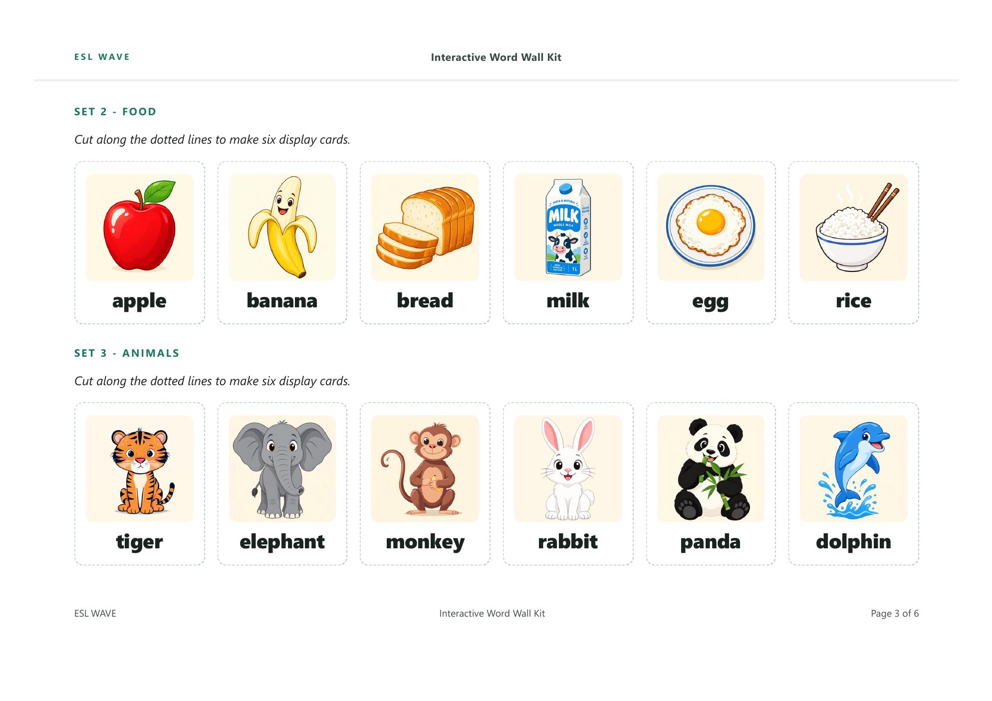Interactive Word Wall Kit — page 3 of 6